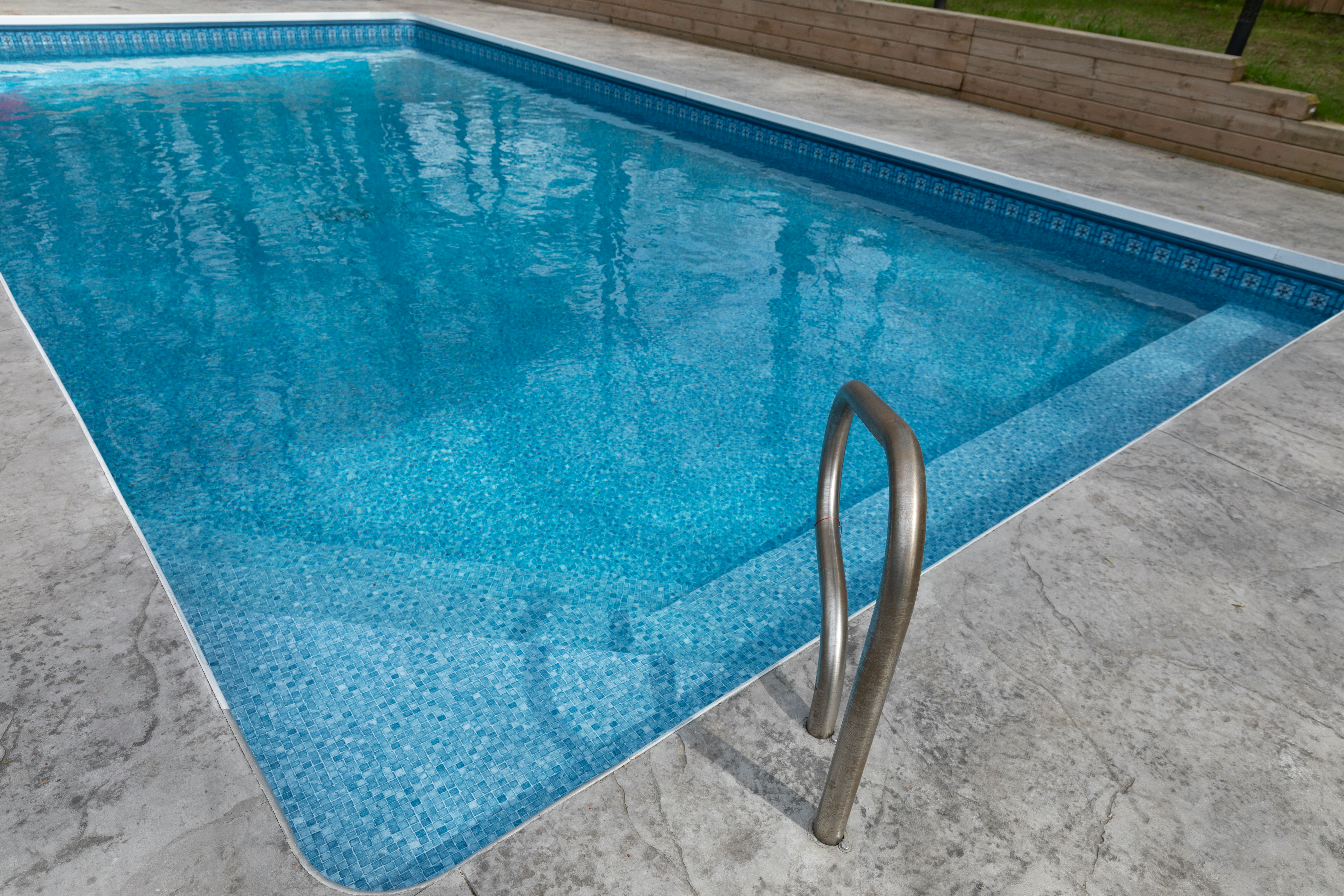 Pool Deck concrete installation in Raleigh